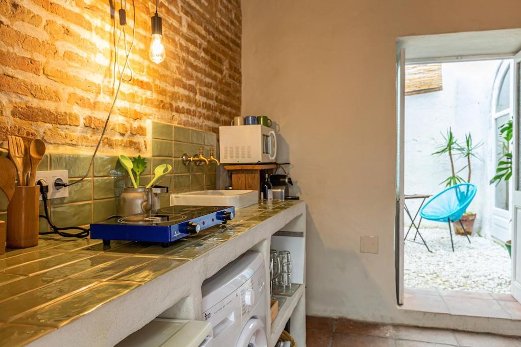 Azogue Suites Con Patio Privado Tarifa Esterno foto